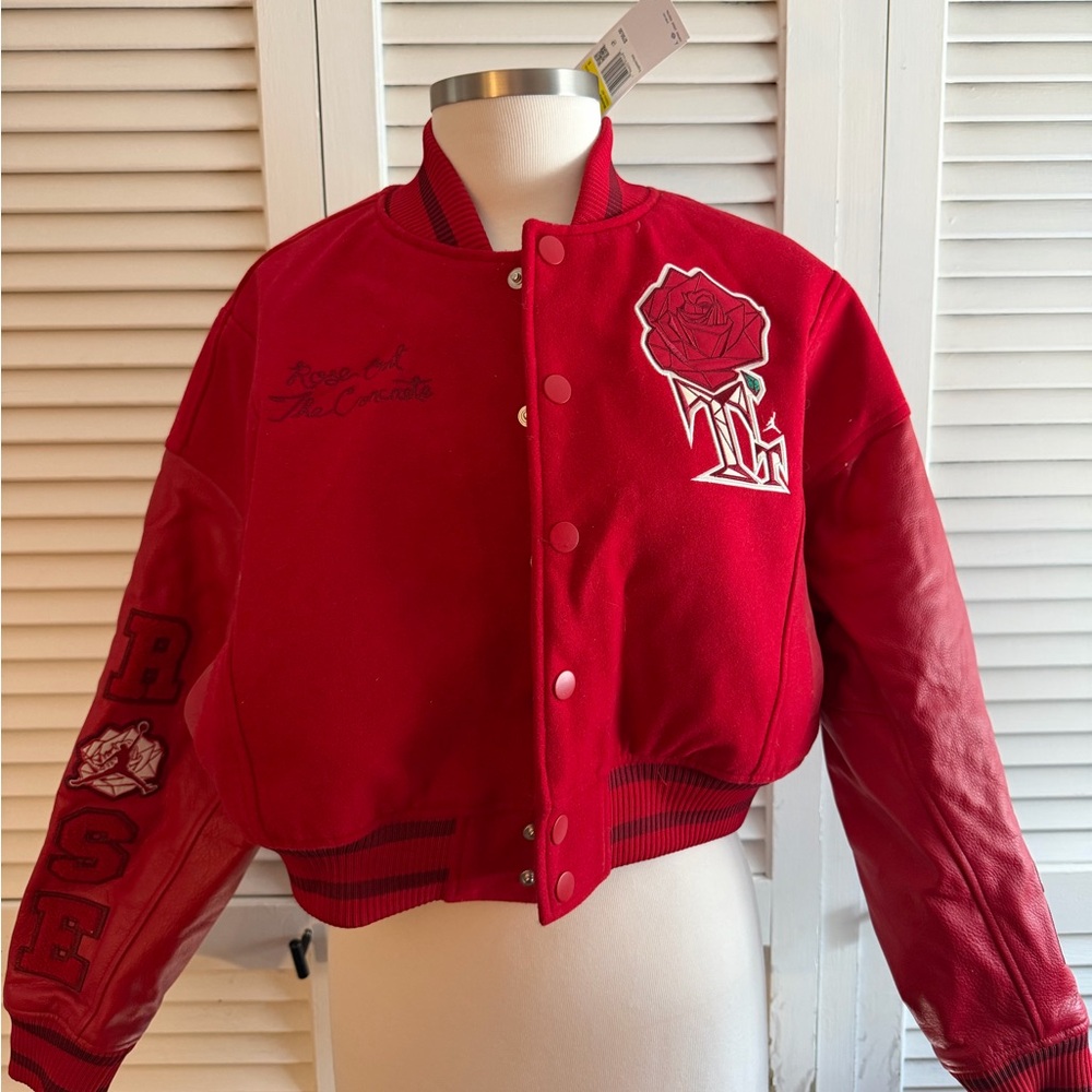 Nike Jordan x Teyanna Taylor varsity jacket